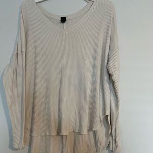Cream Colored Soft long sleeve